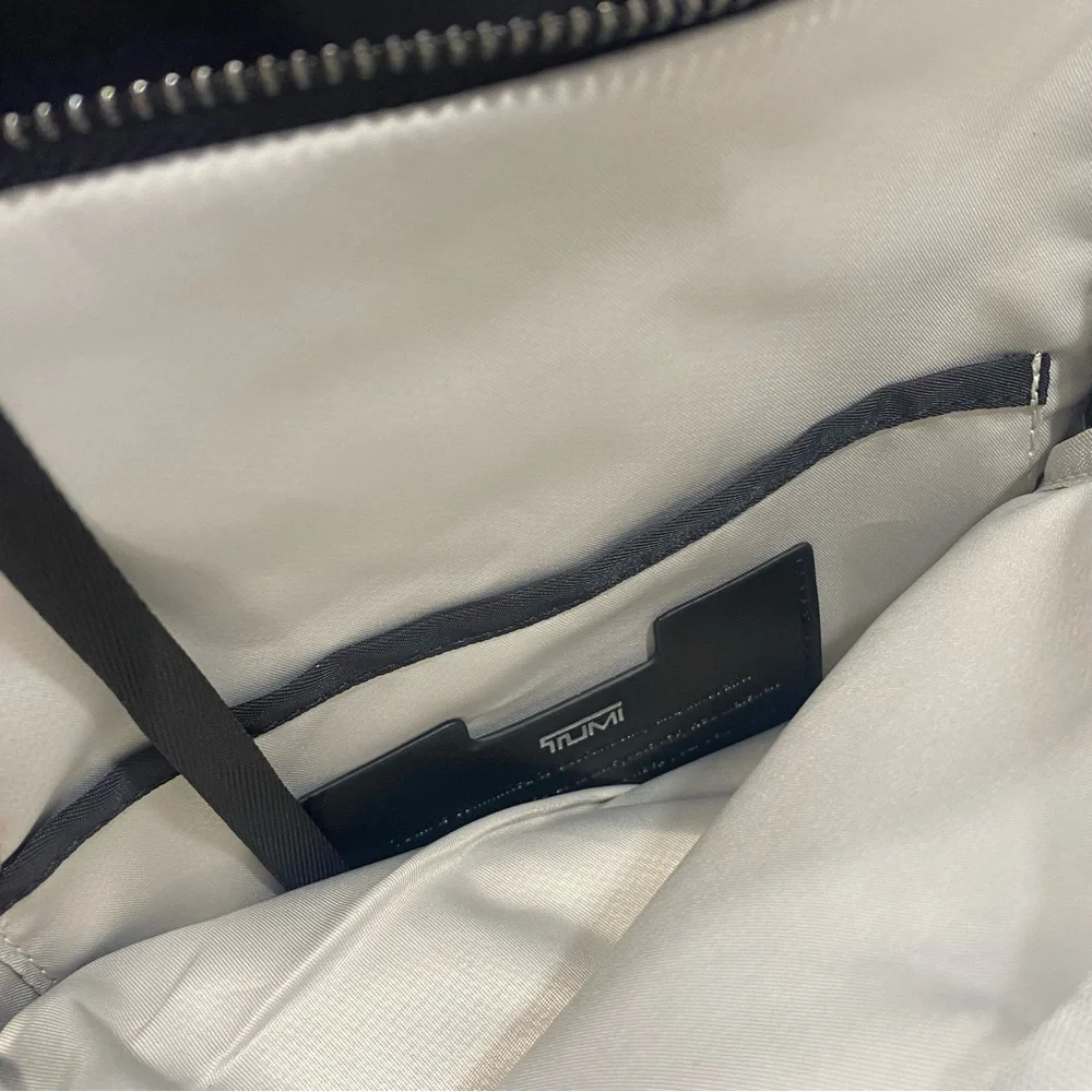 Tumi Black Backpack for Men